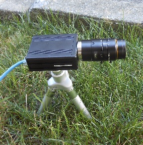 outdoor test of IP camera