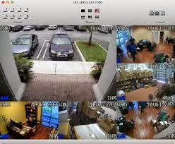 Multiscreen for IP camera surveillance systems
