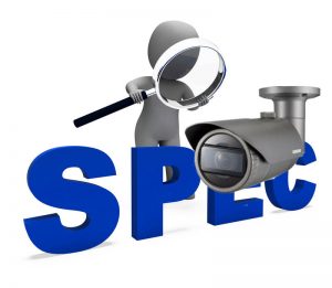 IP camera system specifications