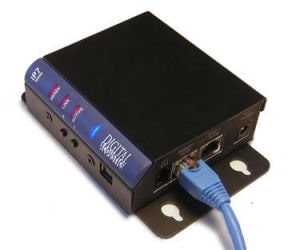Network attached amplifier