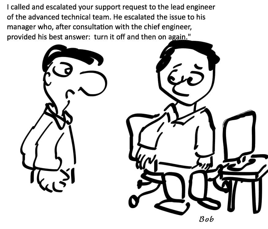 Cartoon-Tech Support