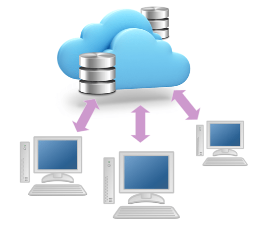 cloud archiving illustration