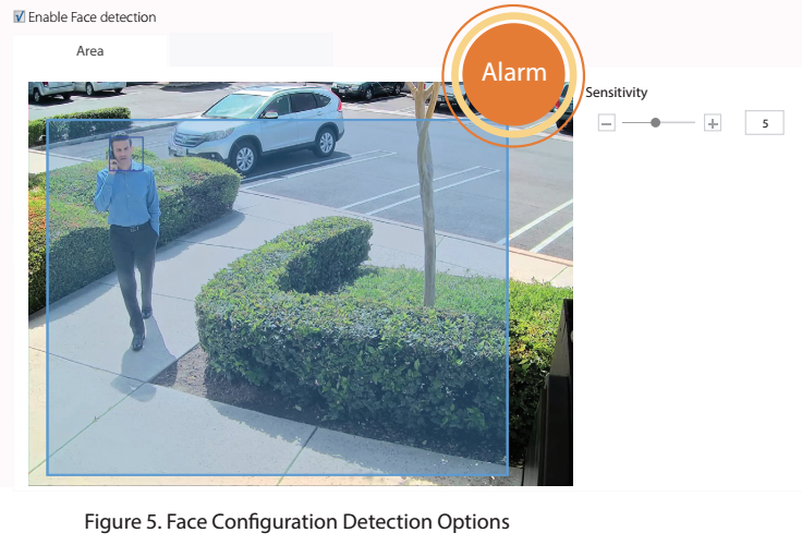Face detection configuration