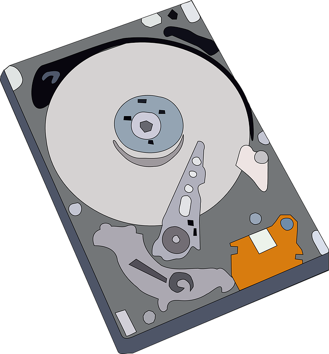 hard drive illustration