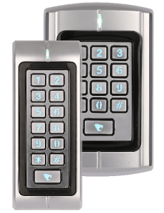 Proximity door reader with keypad