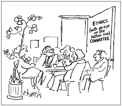 Cartoon of S Harris-Ethics1