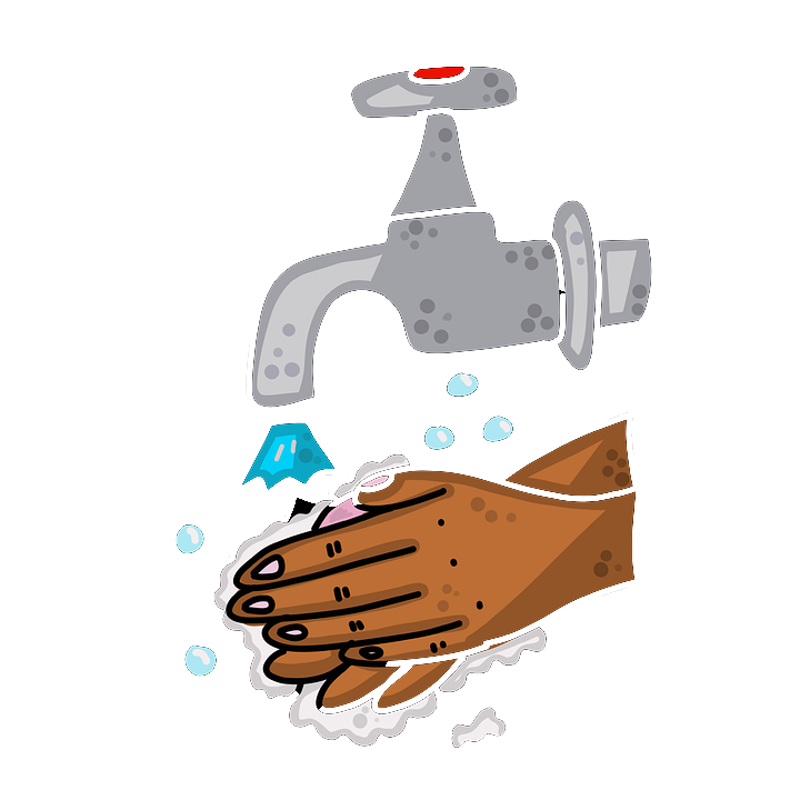 hand washing illustration