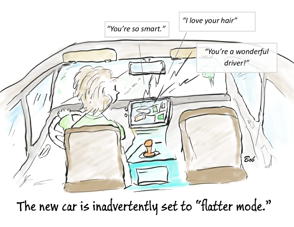 Smart Car Cartoon