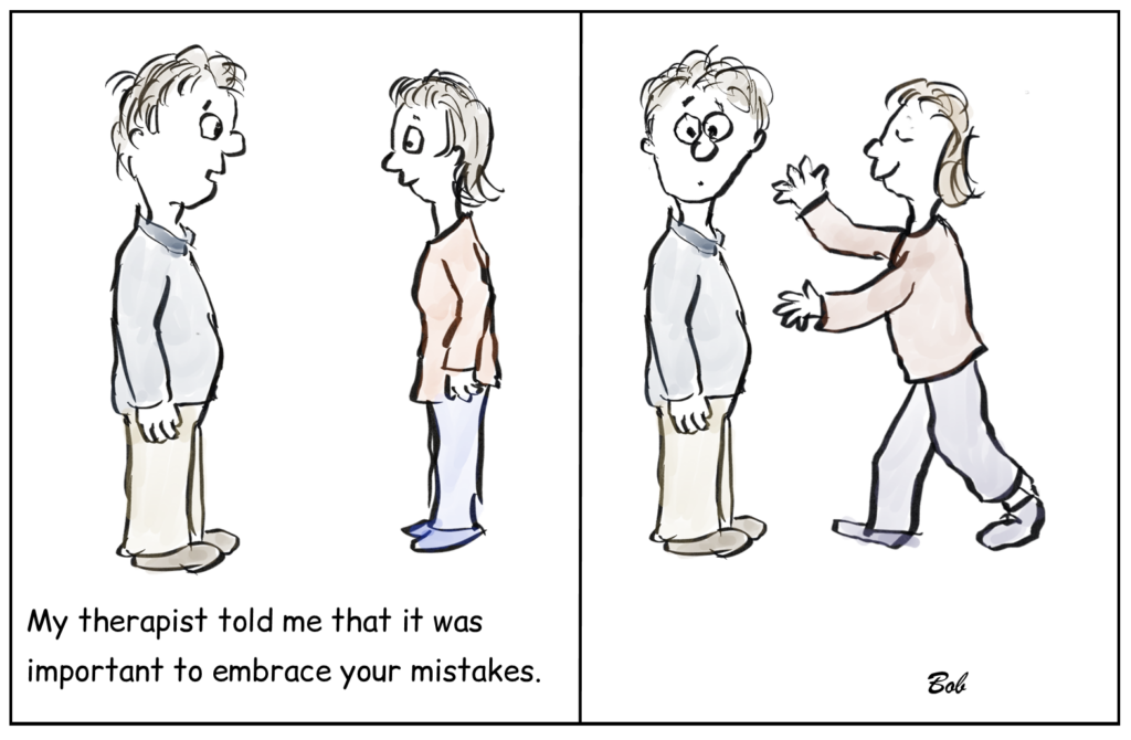 Cartoon-Embrace Your Mistakes