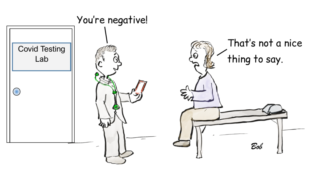 Cartoon You're Negative
