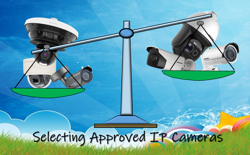 Selecting Approved IP Cameras
