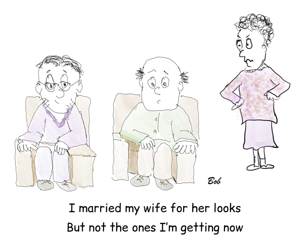 Cartoon I Married my Wife