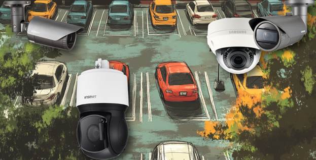 Cameras for Parking Lots