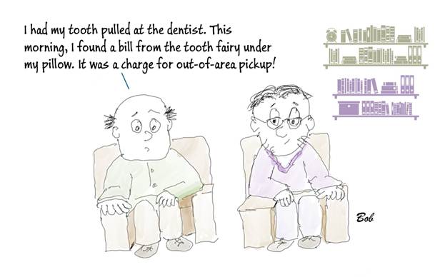 Cartoon tooth Fairy