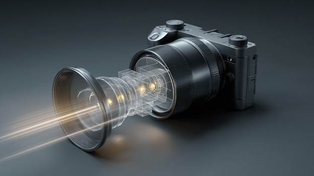 Lens and Sensor for Surveillance Camera