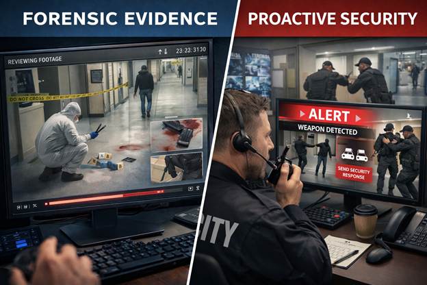Comparison of Recorded Video and Alert Security