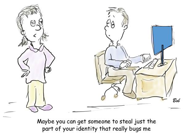 Cartoon: Steal Identity