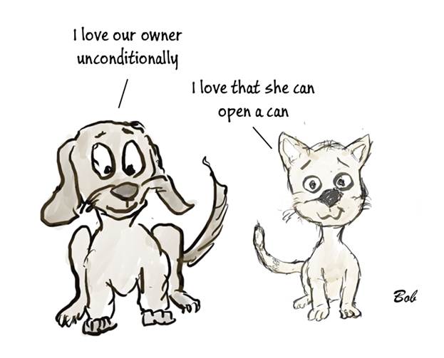 Cartoon: Dog and Cat