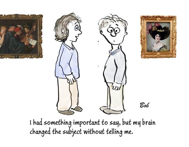 Cartoon: Brain Changed my mind